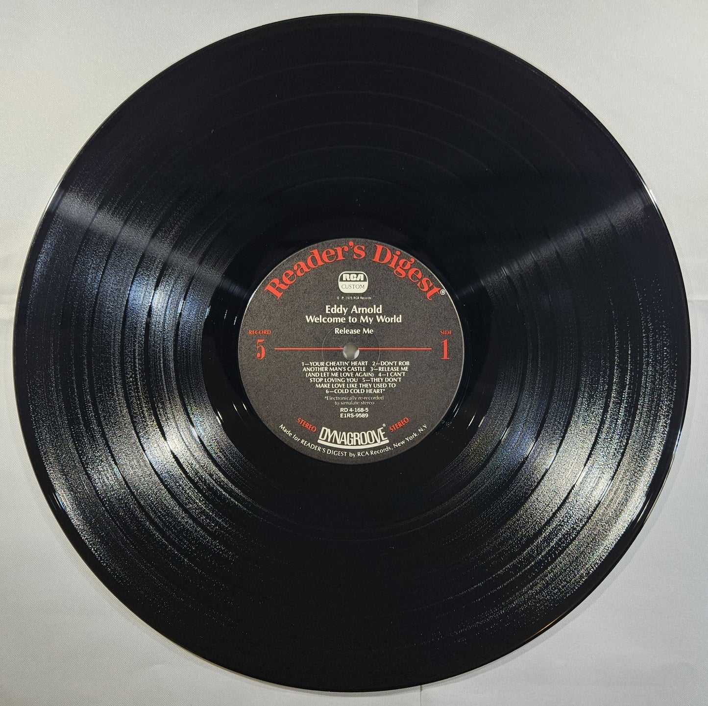 Eddy Arnold - Welcome to My World [1975 Used 6x Vinyl Record LP Box Set]