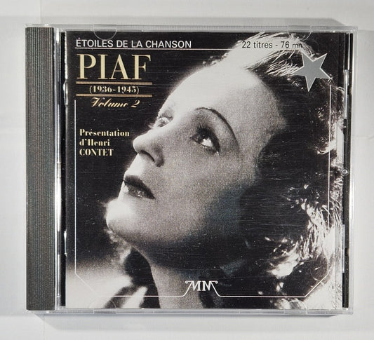 Edith Piaf - 1936-1945 Volume. 2 (Les Étoiles De La Chanson) [1996 Used CD]