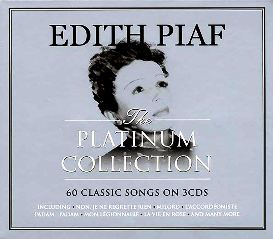 Edith Piaf - The Platinum Collection [2016 Compilation] [New Triple CD]