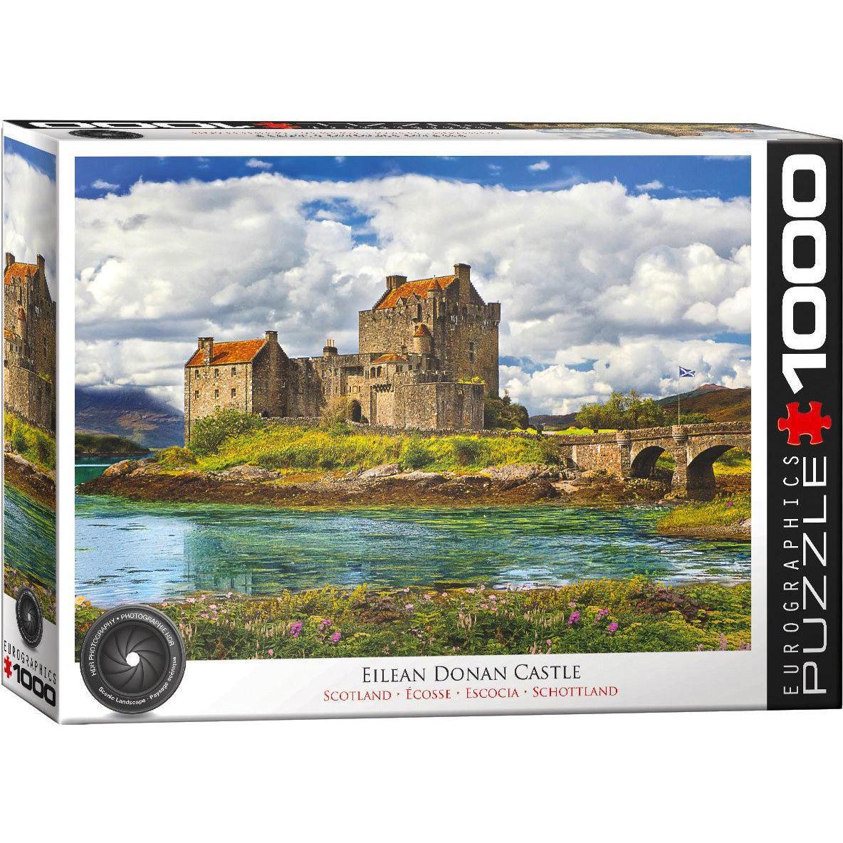 Eilean Donan Castle Scotland 1000 Piece Jigsaw Puzzle Eurographics