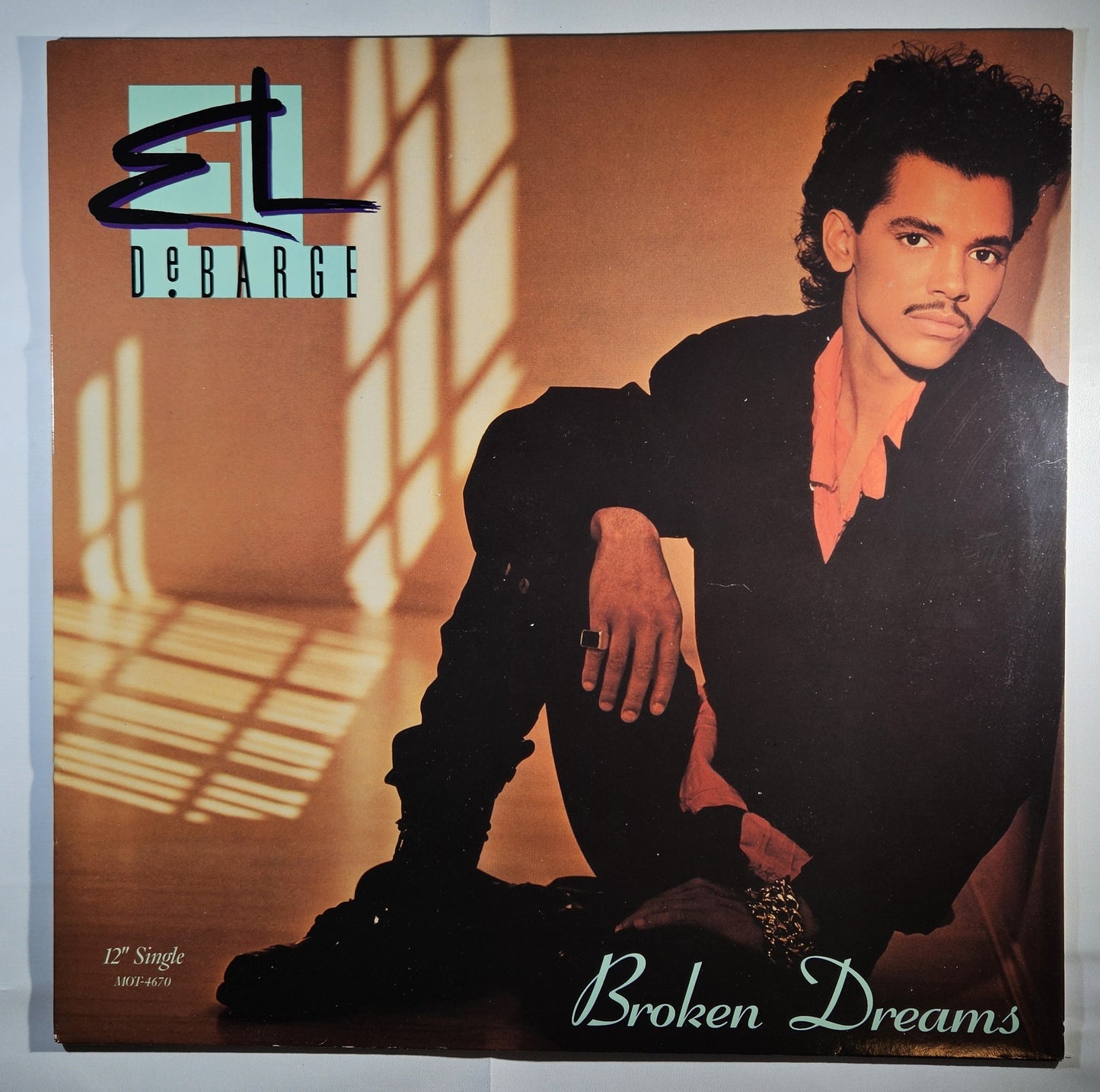 El DeBarge - Broken Dreams [1989 Promo] [Used Vinyl Record 12" Single]