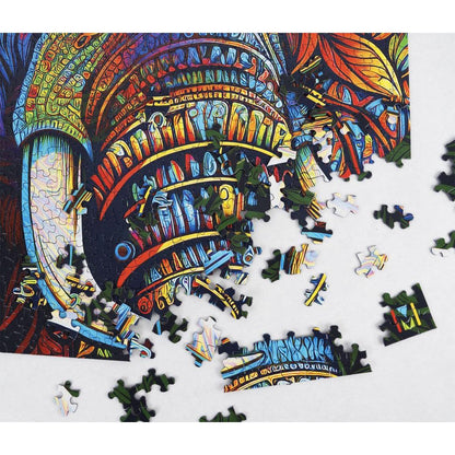 Elephant Mandala 1000 Piece Jigsaw Puzzle Springbok