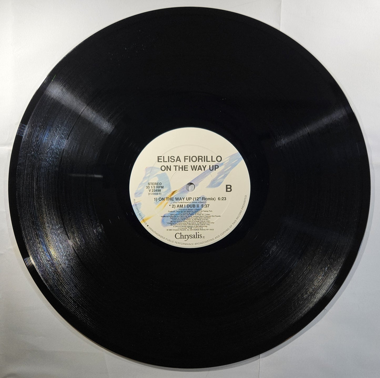 Elisa Fiorillo - On the Way Up [1990 Promo] [Used Vinyl Record 12" Single]