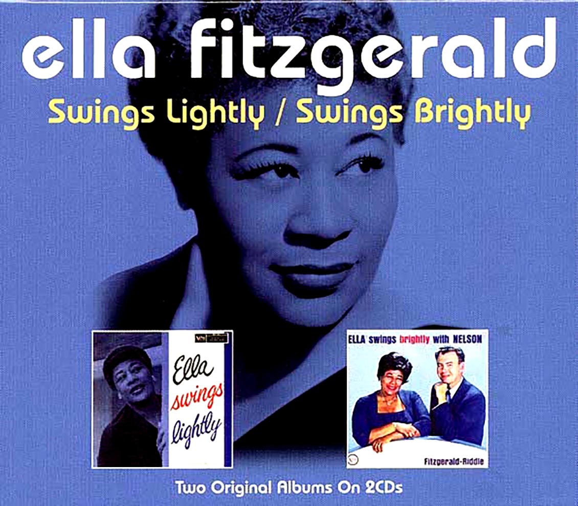 Ella Fitzgerald - Swings Lightly / Swings Brightly [2013 New Double CD]