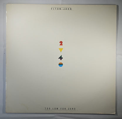 Elton John - Too Low for Zero [1983 Allied Pressing] [Used Vinyl Record LP]