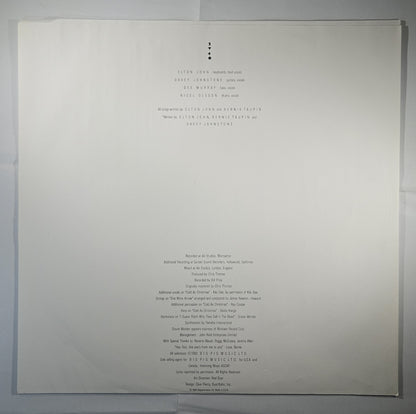 Elton John - Too Low for Zero [1983 Allied Pressing] [Used Vinyl Record LP]