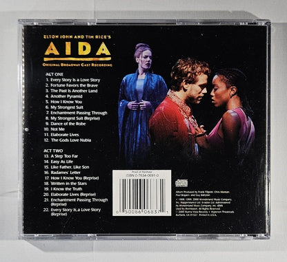 Elton John and Tim Rise - Aida Original Broadway Cast Recording [2000 Used CD]