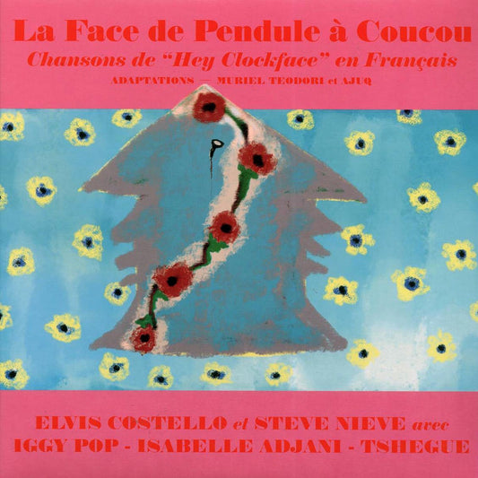 Elvis Costello et Steve Nieve - La Face De Pendule À Coucou (Reimaging of Hey Clockface in a French Style) [2021 Limited 45RMP Neon Coral] [New Vinyl Record LP]