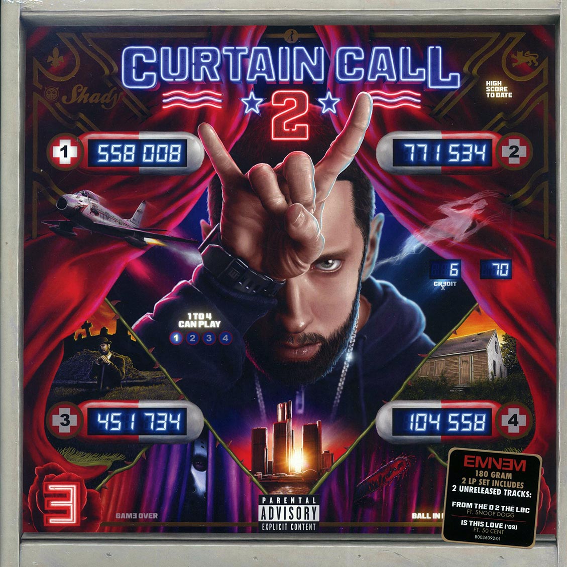 Eminem - Curtain Call 2 [2022 Compilation 180G] [New Double Vinyl Record LP]