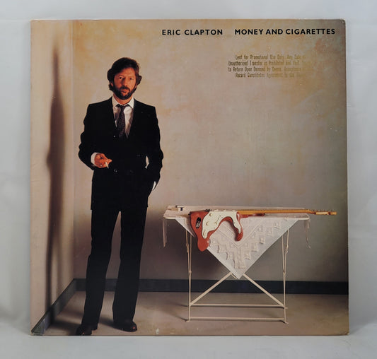 Eric Clapton - Money and Cigarettes [1983 Promo Allied] [Used Vinyl Record LP]