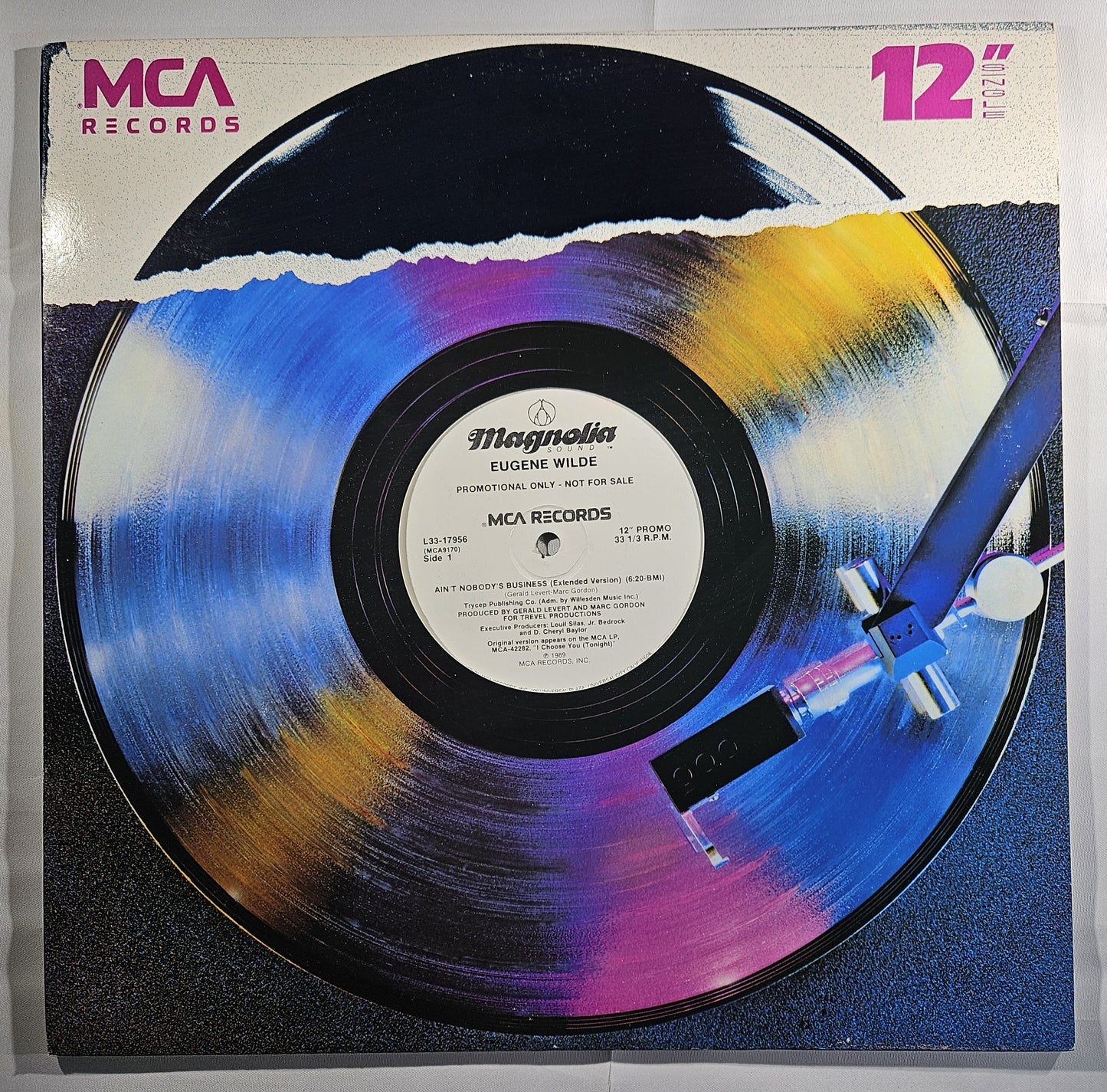 Eugene Wilde - Ain't Nobody's Business [1989 Promo] [Used Vinyl Record Single]