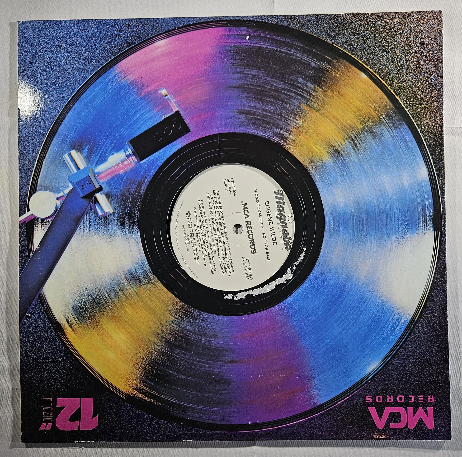 Eugene Wilde - Ain't Nobody's Business [1989 Promo] [Used Vinyl Record Single]