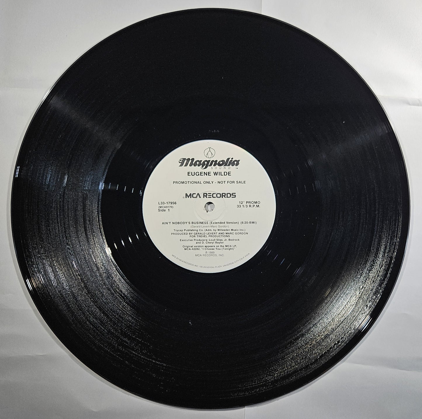 Eugene Wilde - Ain't Nobody's Business [1989 Promo] [Used Vinyl Record Single]