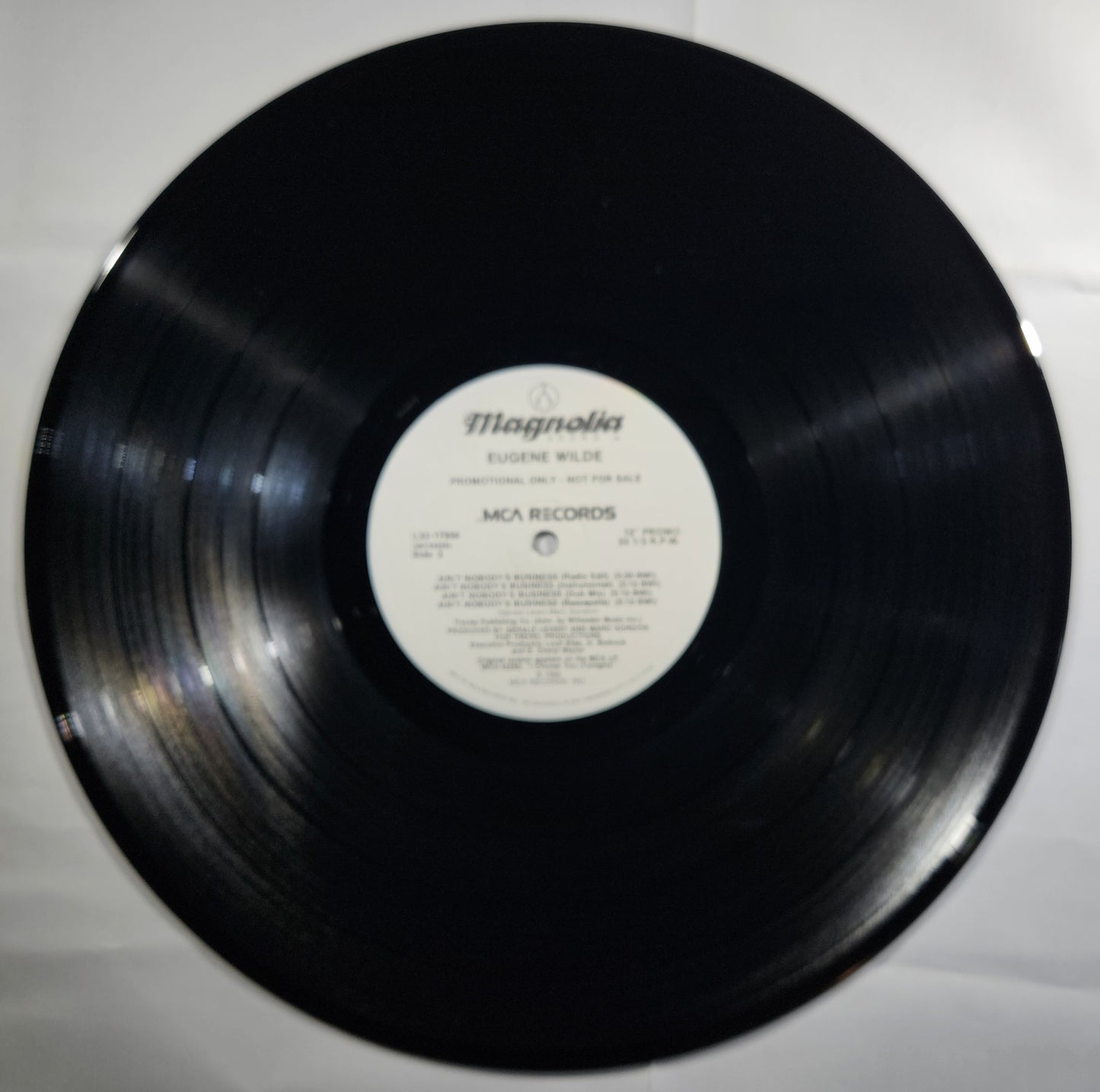 Eugene Wilde - Ain't Nobody's Business [1989 Promo] [Used Vinyl Record Single]