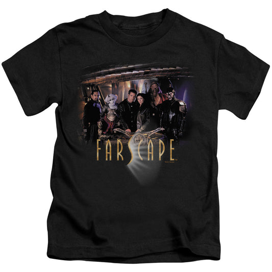 Farscape Cast Juvenile Kids Youth T Shirt Black Officially Licensed