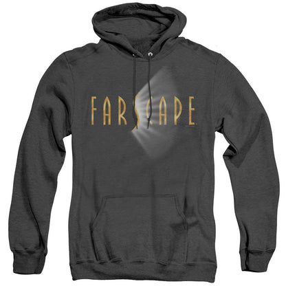 Farscape Logo Mens Heather Hoodie Black Officially Licensed