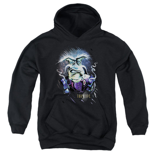 Farscape Rygel Oking Guns Kids Youth Hoodie Black