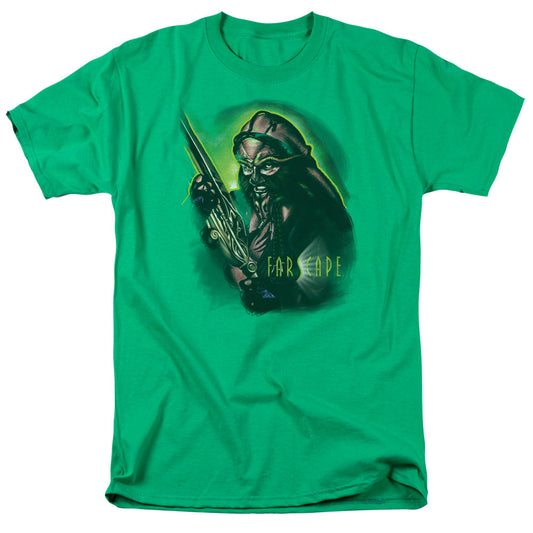 Farscape Dargo Warrior Mens T Shirt Kelly Green