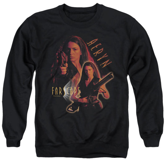 Farscape Aeryn Mens Crewneck Sweatshirt Black