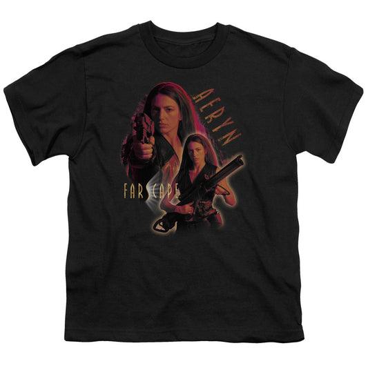 Farscape Aeryn Kids Youth T Shirt Black