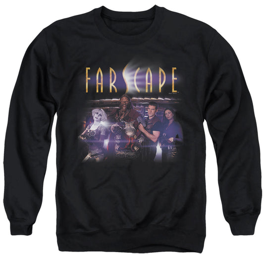 Farscape Flarescape Mens Crewneck Sweatshirt Black