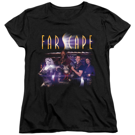 Farscape Flarescape Womens T Shirt Black