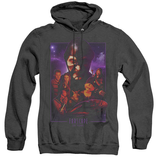 Farscape 20 Years Collage Heather Mens Hoodie Black