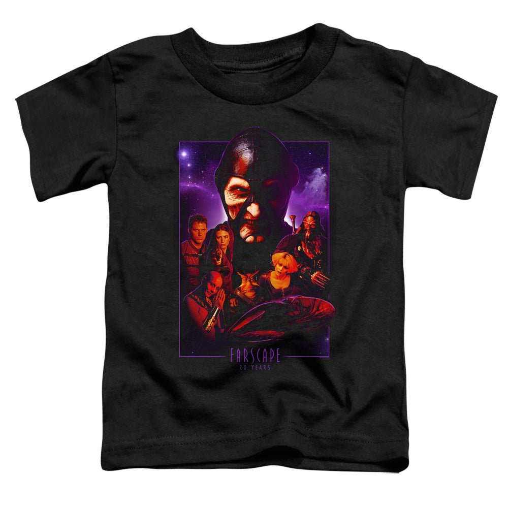 Farscape 20 Years Collage Toddler Kids Youth T Shirt Black