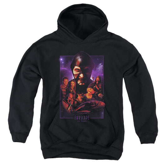 Farscape 20 Years Collage Kids Youth Hoodie Black