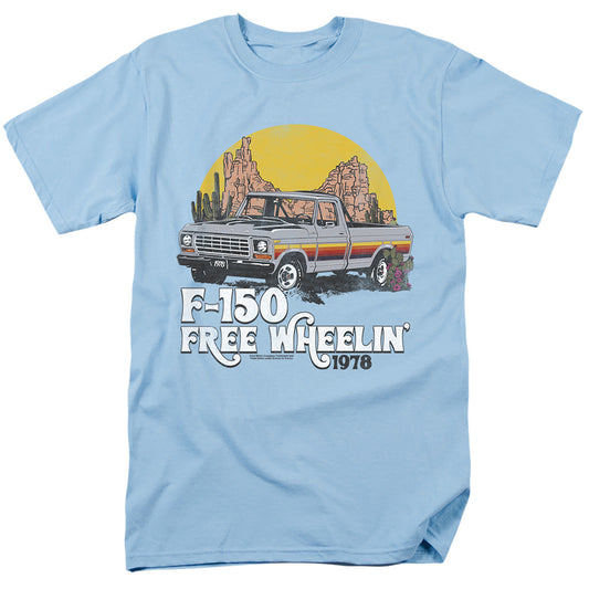 Ford Bronco F150 Desert Ride Mens T Shirt Light Blue Officially Licensed