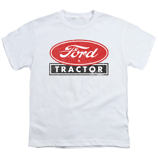 Ford Ford Tractor Kids Youth T Shirt White