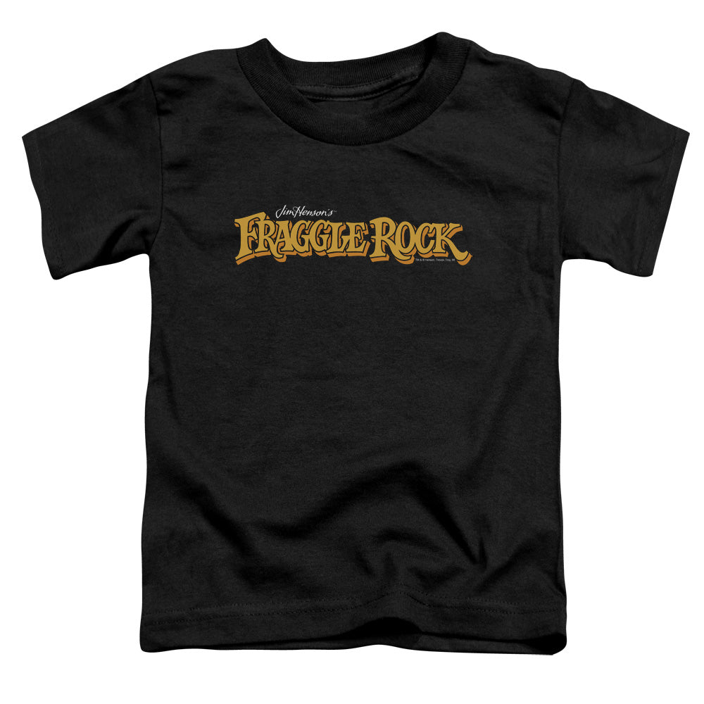 Fraggle Rock Logo Toddler Kids Youth T Shirt Black