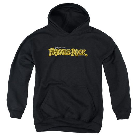 Fraggle Rock Logo Kids Youth Hoodie Black