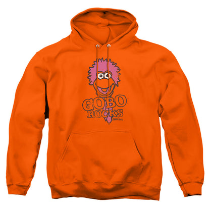 Fraggle Rock Gobo Rocks Mens Hoodie Orange