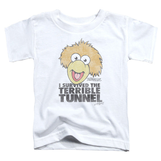 Fraggle Rock Terrible Tunnel Toddler Kids Youth T Shirt White