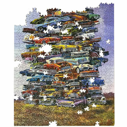 Fabulous 50s Junkpile 1000 Piece Jigsaw Puzzle TDC