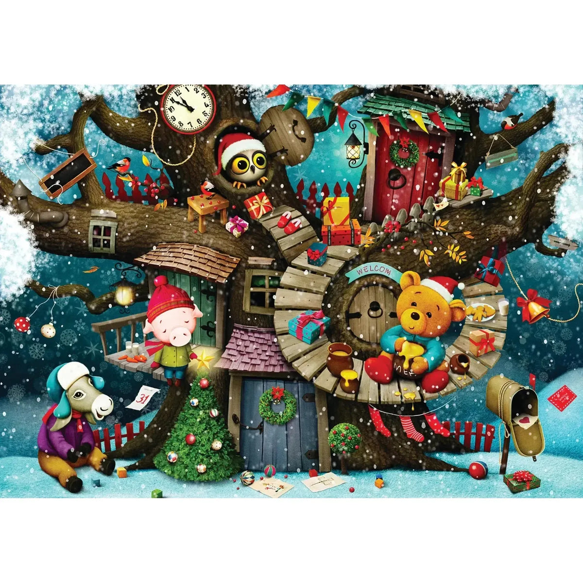 Fairy Tale Christmas 1000 Piece Jigsaw Puzzle Enjoy
