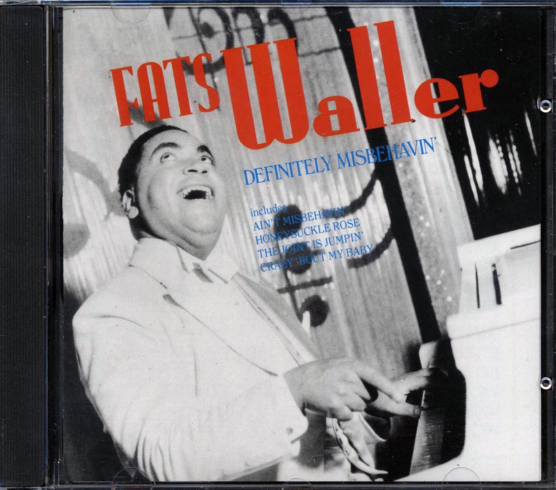 Fats Waller - Definitely Misbehavin' [1990 Compilation] [New CD]