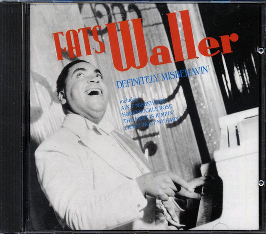 Fats Waller - Definitely Misbehavin' [1990 Compilation] [New CD]