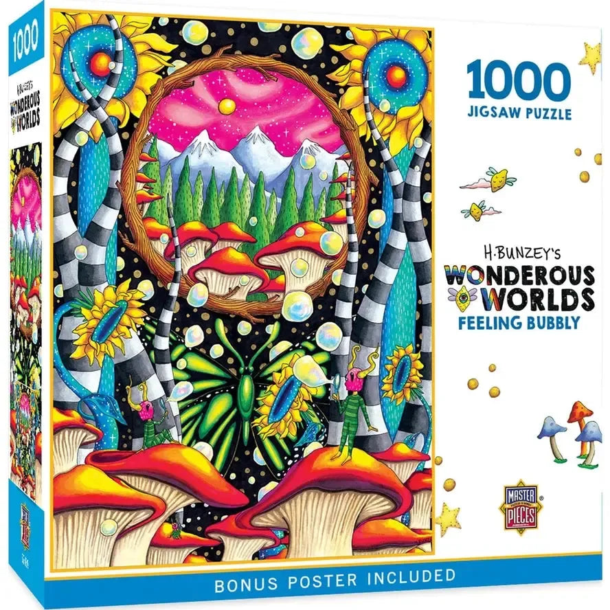 Feeling Bubbly Wonderous Worlds 1000 Piece Jigsaw Puzzle MasterPieces