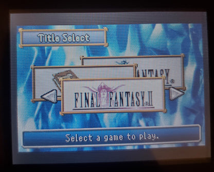 Final Fantasy 1 & 2 Dawn of Souls GBA Video Game Boy Advance 2004
