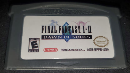 Final Fantasy 1 & 2 Dawn of Souls GBA Video Game Boy Advance 2004