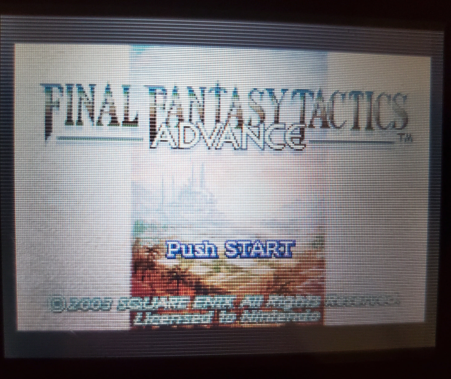 Final Fantasy Tactics Advance GBA Video Game Boy Advance FFTA 2003