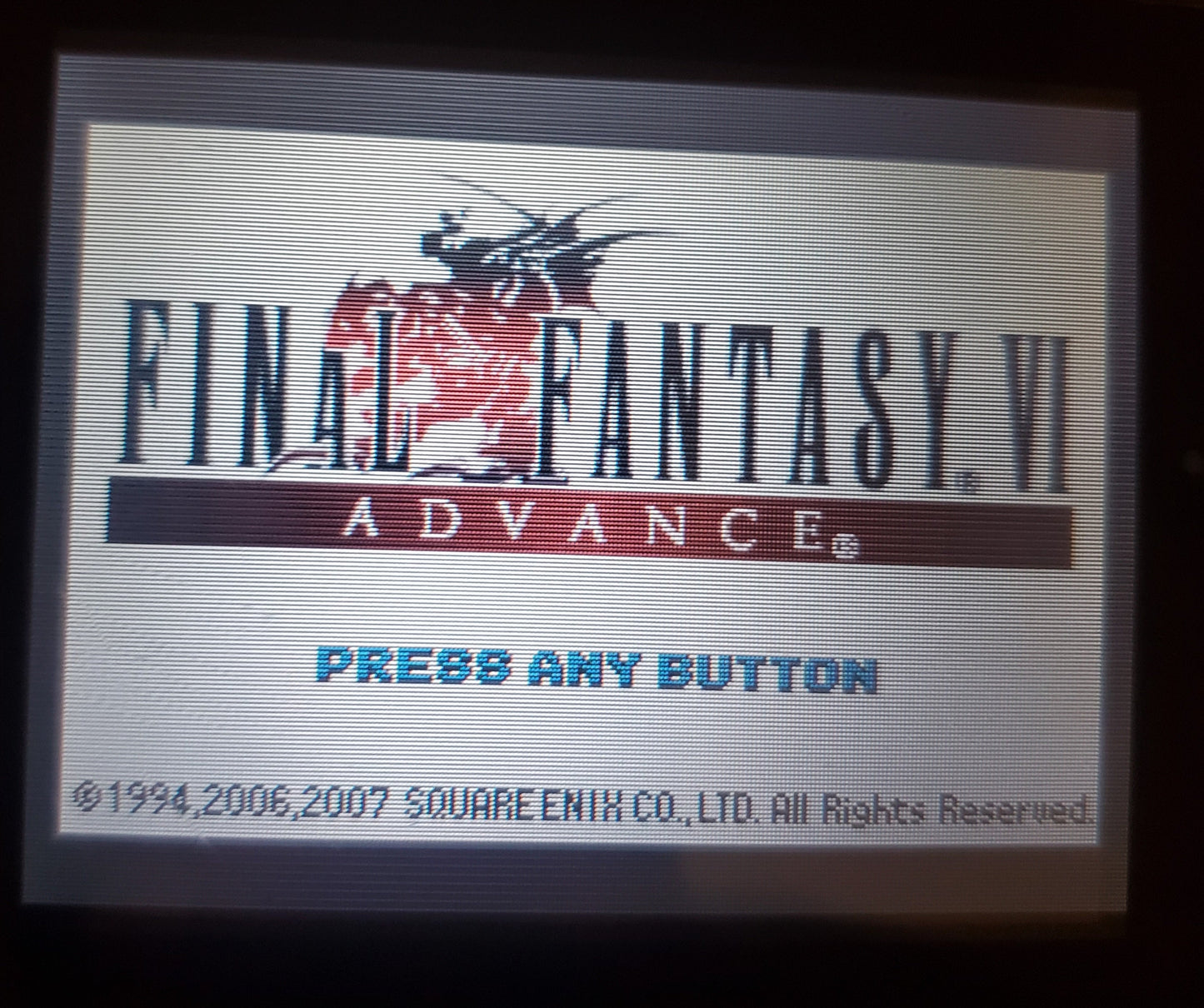 Final Fantasy VI 6 Advance GBA Video Game Boy Advance Nintendo 2005