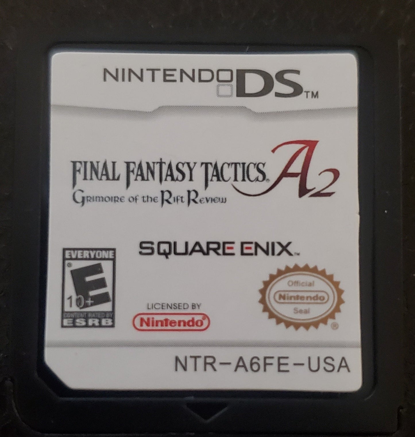 Final Fantasy Tactics A2 NDS Video Game Cartridge Nintendo DS 2008