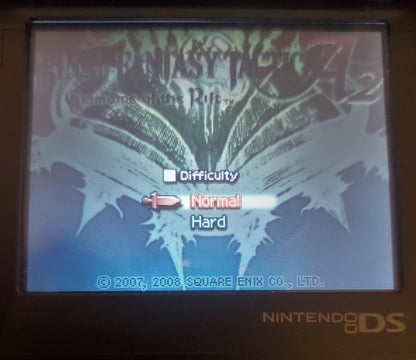 Final Fantasy Tactics A2 NDS Video Game Cartridge Nintendo DS 2008