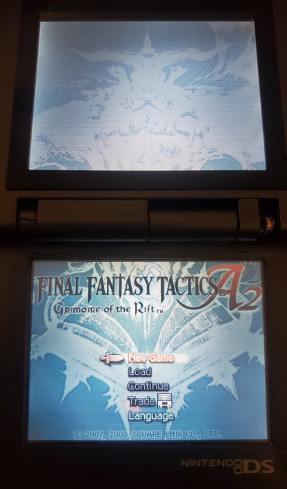 Final Fantasy Tactics A2 NDS Video Game Cartridge Nintendo DS 2008