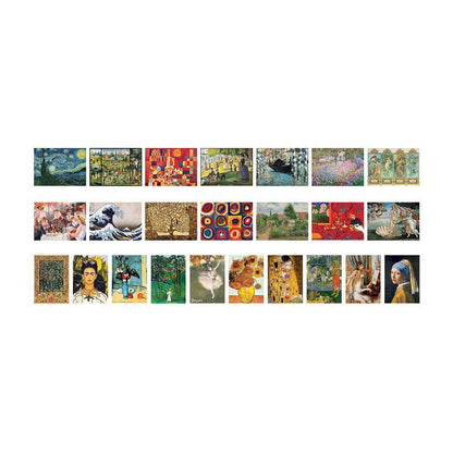 Fine Art Christmas Advent Calendar - 24 Set of 50 Piece Mini Jigsaw Puzzles Eurographics