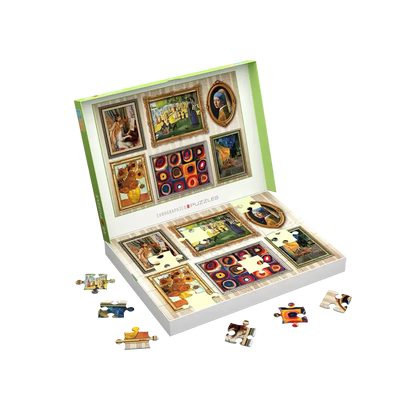 Fine Art Gallery Wall 48 Connecting Pieces Jigsaw Puzzle Eurographics