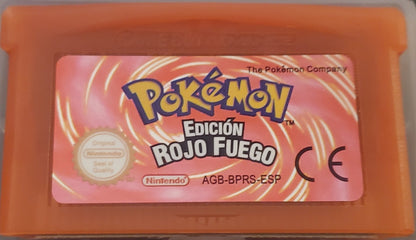 Pokemon Emerald FireRed Ruby Sapphire GBA Video Game French German